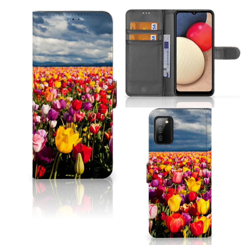 Samsung Galaxy A02s | M02s Hoesje Tulpen