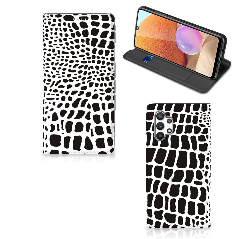 Samsung Galaxy A32 4G | A32 5G Enterprise Editie Hoesje maken Slangenprint - B2C Telecom