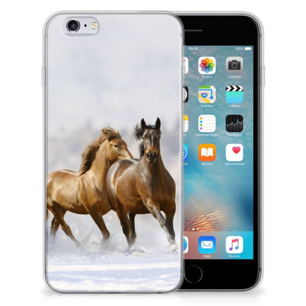 Apple iPhone 6 | 6s TPU Hoesje Paarden