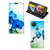 Google Pixel 4a Smart Cover Orchidee Blauw - Cadeau voor je Moeder - B2C Telecom