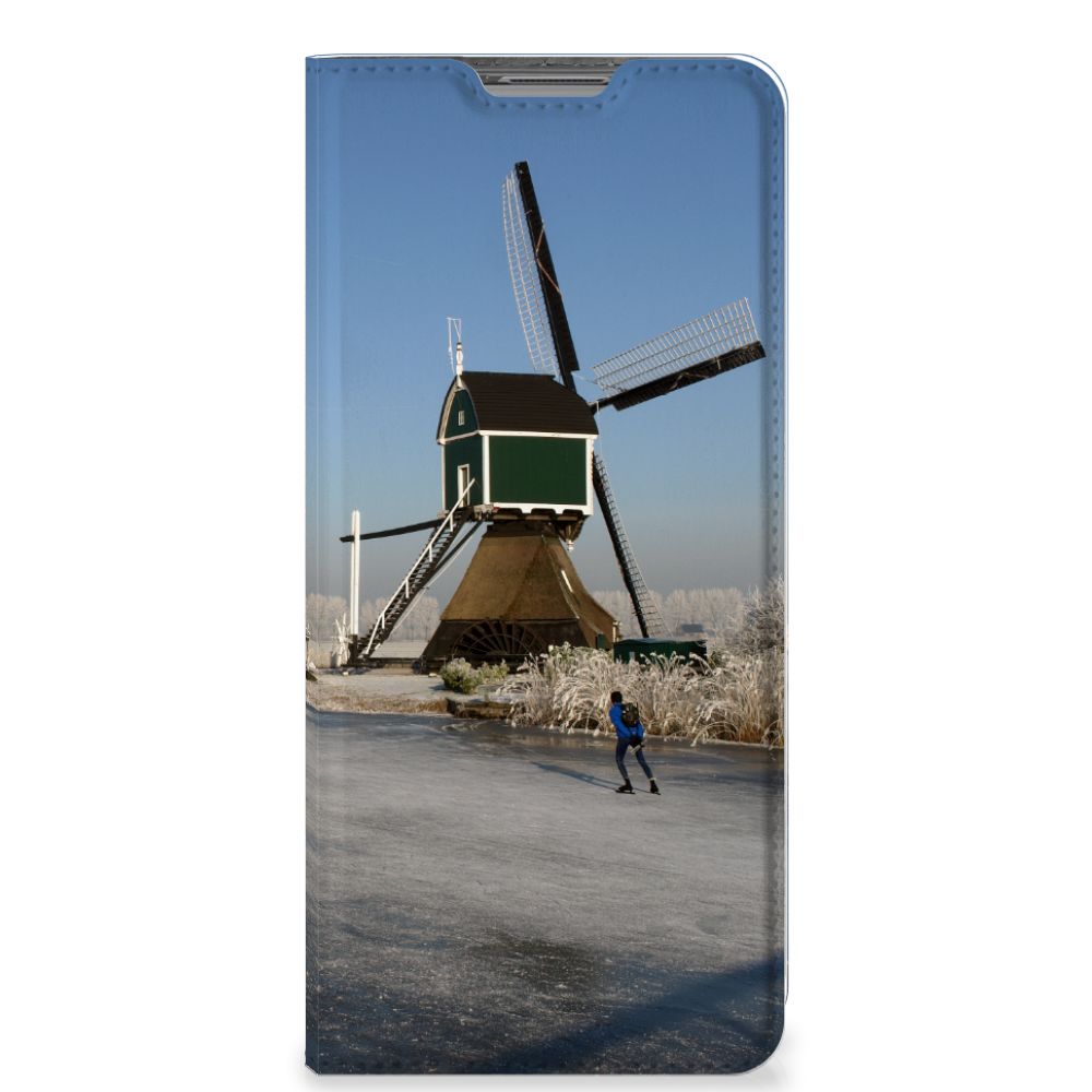 OPPO Find X5 Book Cover Schaatsers - B2C Telecom