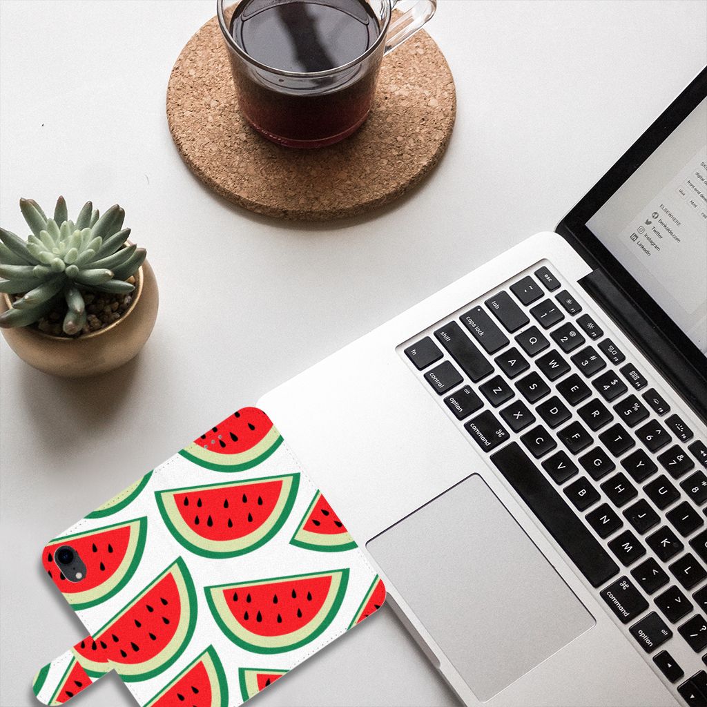 Apple iPhone Xr Book Cover Watermelons