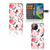 Apple iPhone 14 Hoesje Butterfly Roses met roze rozen en vlinders, stijlvol en romantisch design đšđĻ.