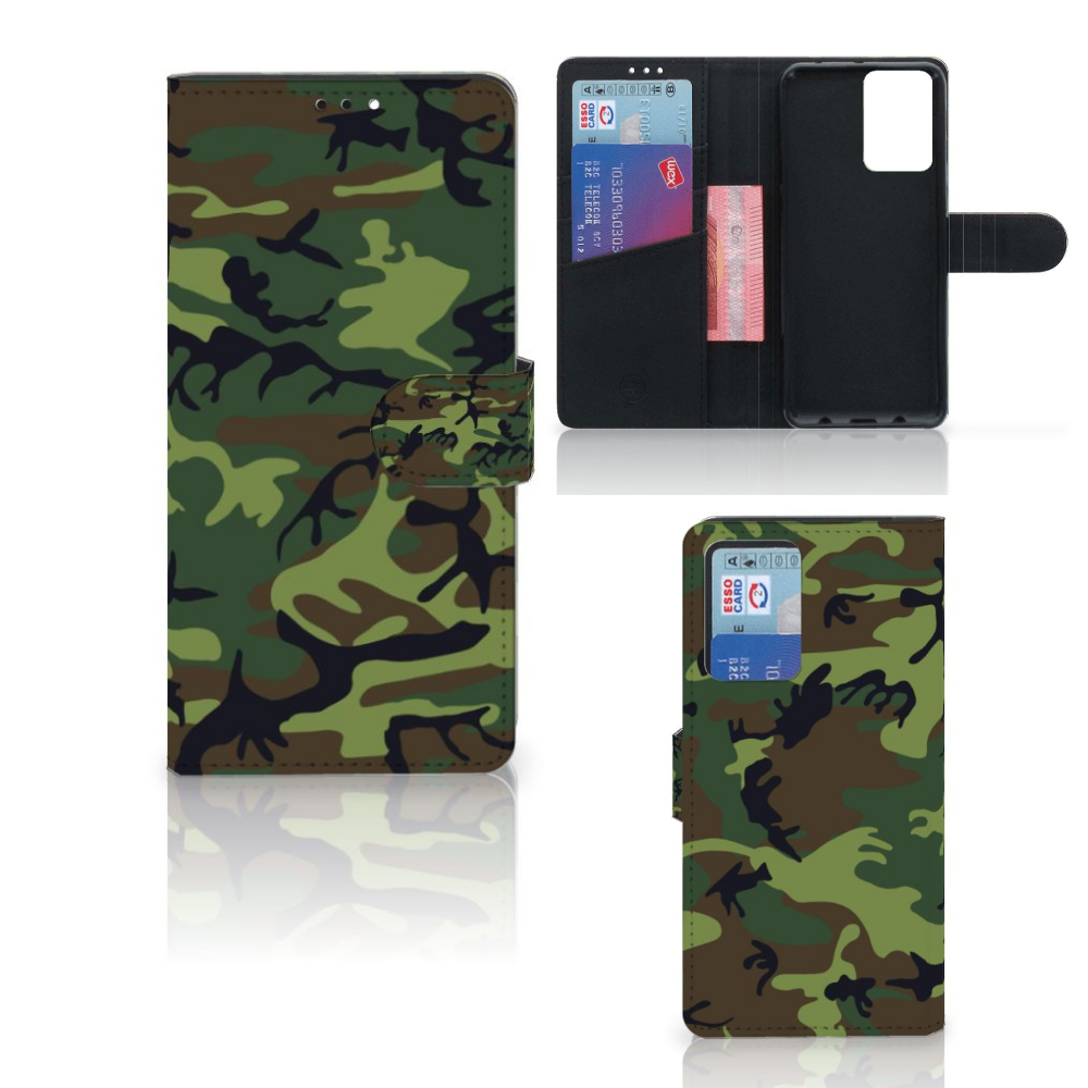 Xiaomi Redmi Note 10 Pro Telefoon Hoesje Army Dark