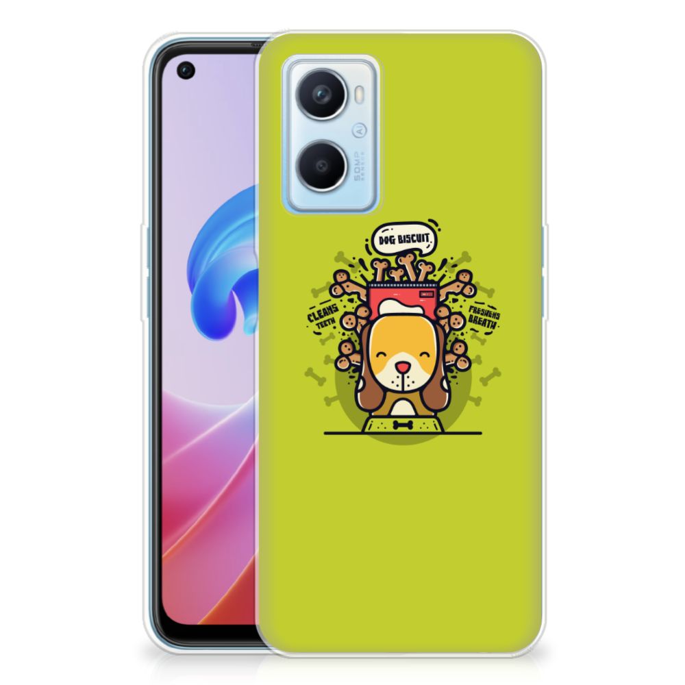 OPPO A96 | OPPO A76 Telefoonhoesje met Naam Doggy Biscuit B2C Telecom