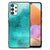 Kleurrijke Telefoonhoesje Samsung Galaxy A32 4G | A32 5G Enterprise Editie Painting Blue