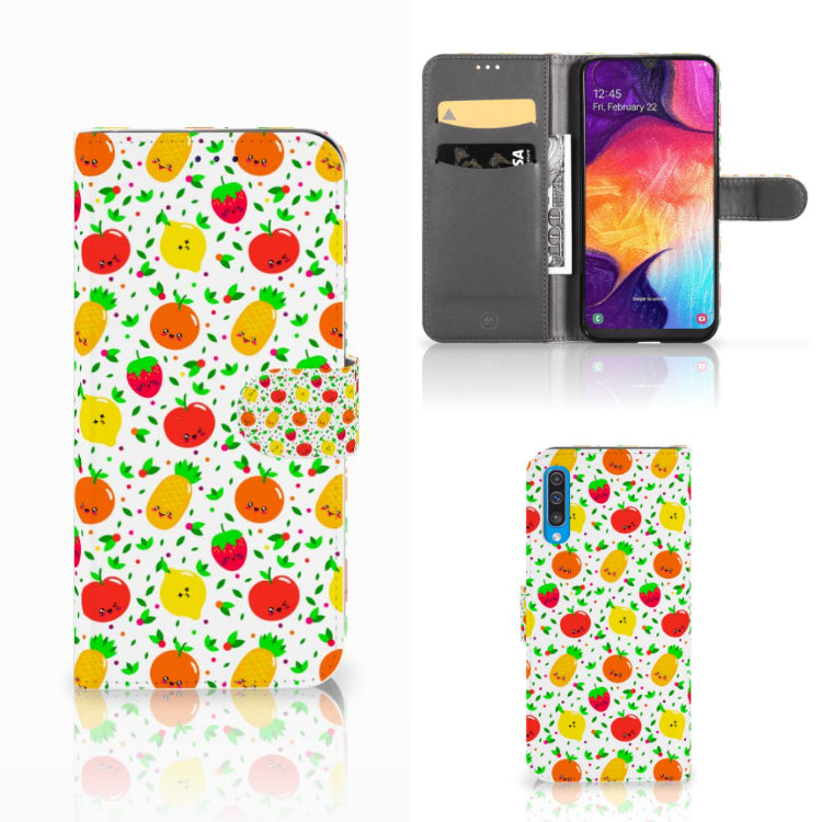 Samsung Galaxy A50 Book Cover Fruits