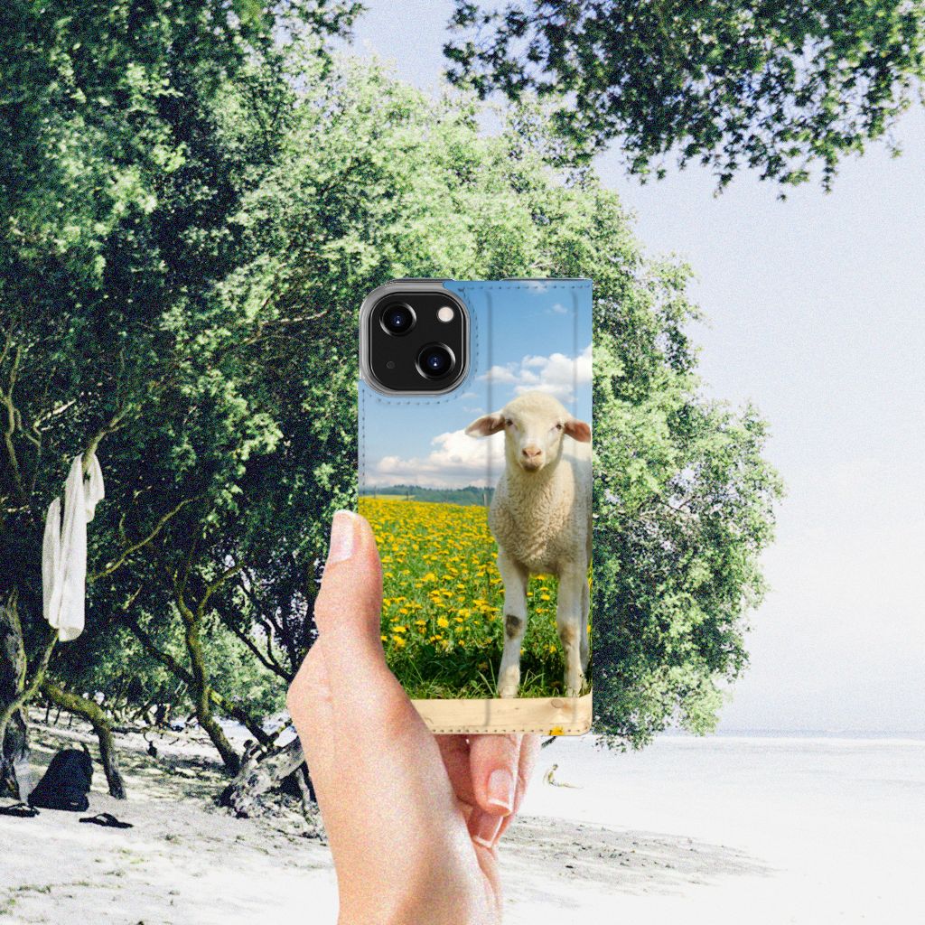 iPhone 14 Hoesje maken Schaap en Lammetje - B2C Telecom