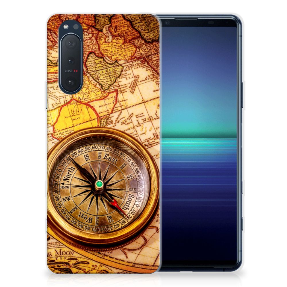 Sony Xperia 5II Siliconen Back Cover Kompas