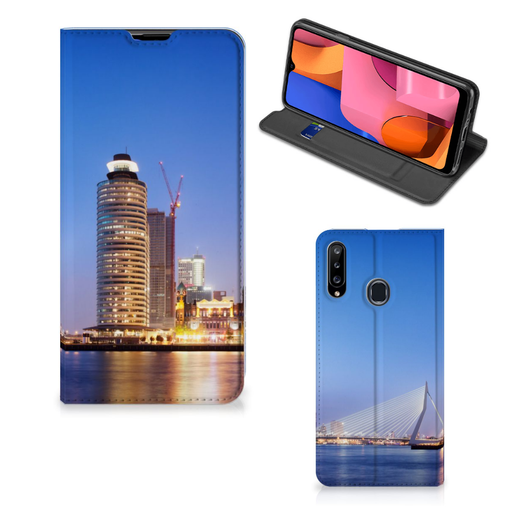 Samsung Galaxy A20s Book Cover Rotterdam - B2C Telecom