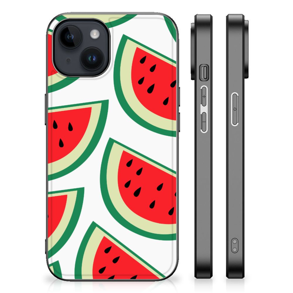 iPhone 15 Plus Back Cover Hoesje Watermelons