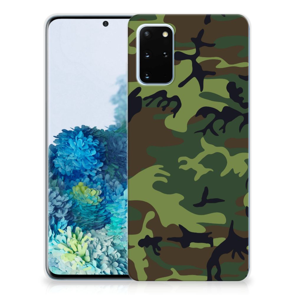 Samsung Galaxy S20 Plus TPU bumper Army Dark