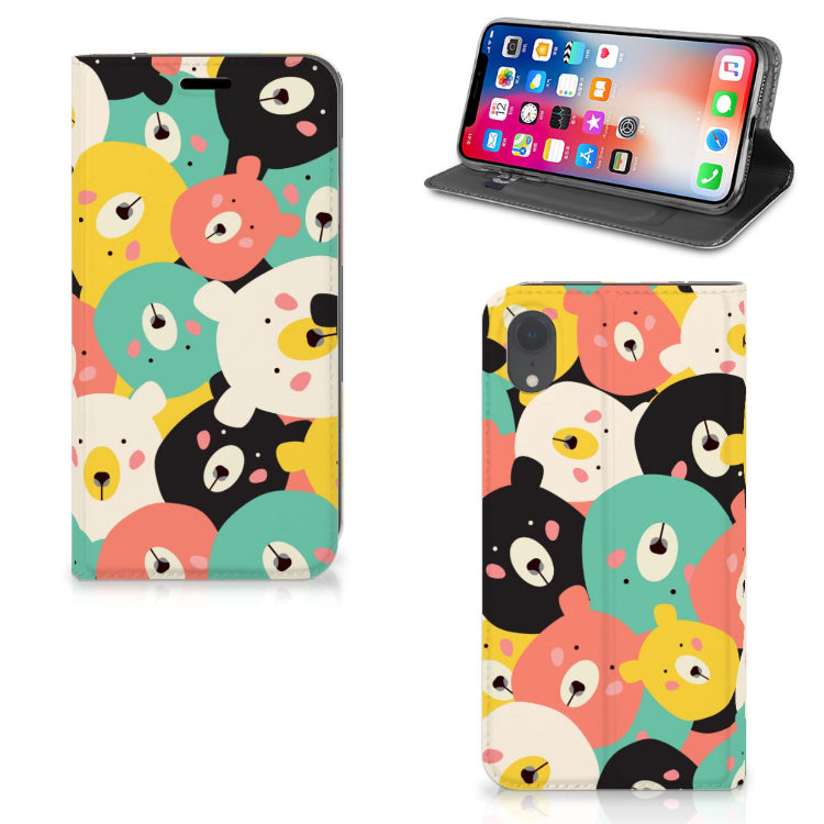 Apple iPhone Xr Magnet Case Bears