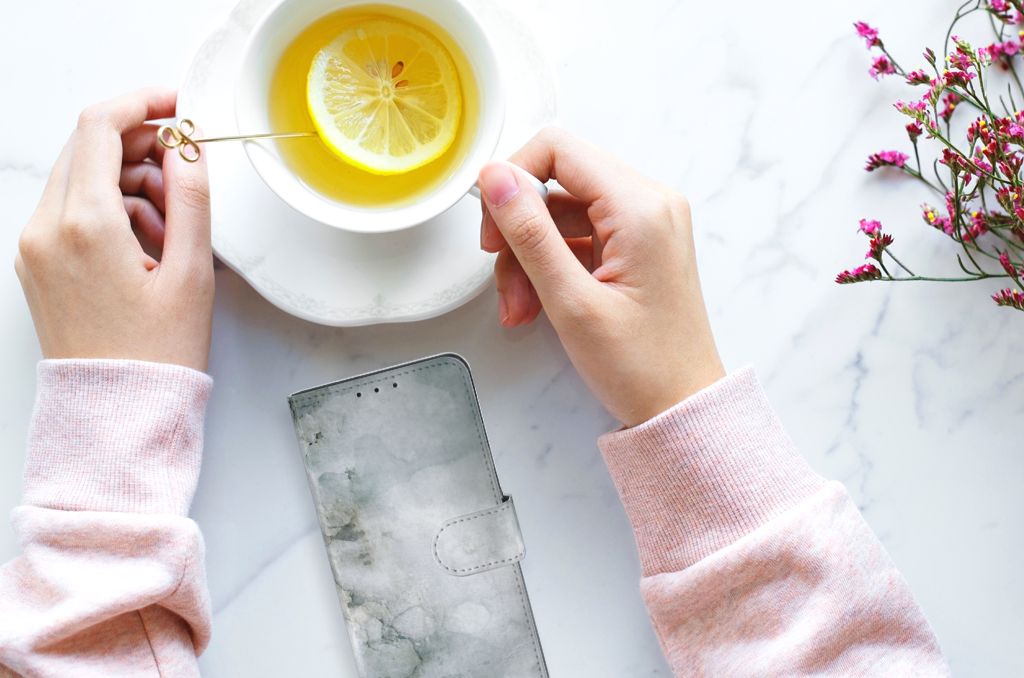 Hoesje Alcatel 1S 2020 Painting Grey