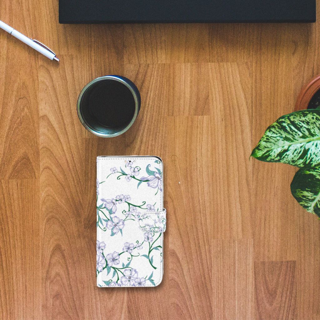 Huawei Y6 (2019) Uniek Hoesje Blossom White