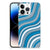 iPhone 14 Pro Max TPU bumper Waves Blue