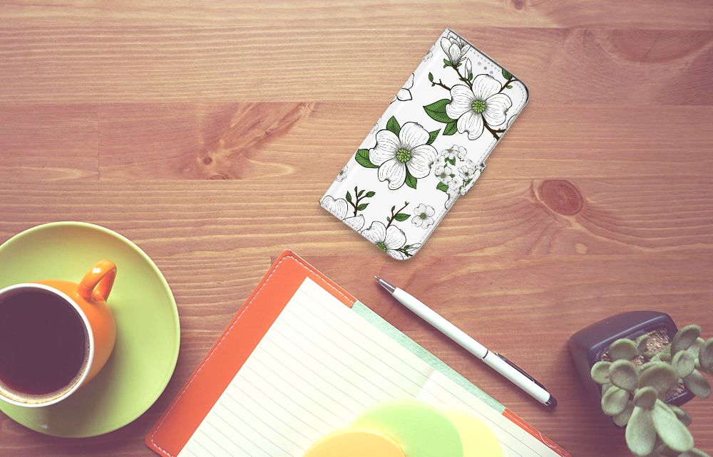 Samsung Galaxy A31 Hoesje Dogwood Flowers