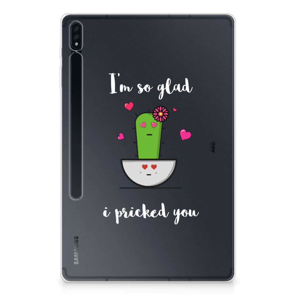 Samsung Galaxy Tab S7 Plus | S8 Plus Tablet Back Cover Cactus Glad