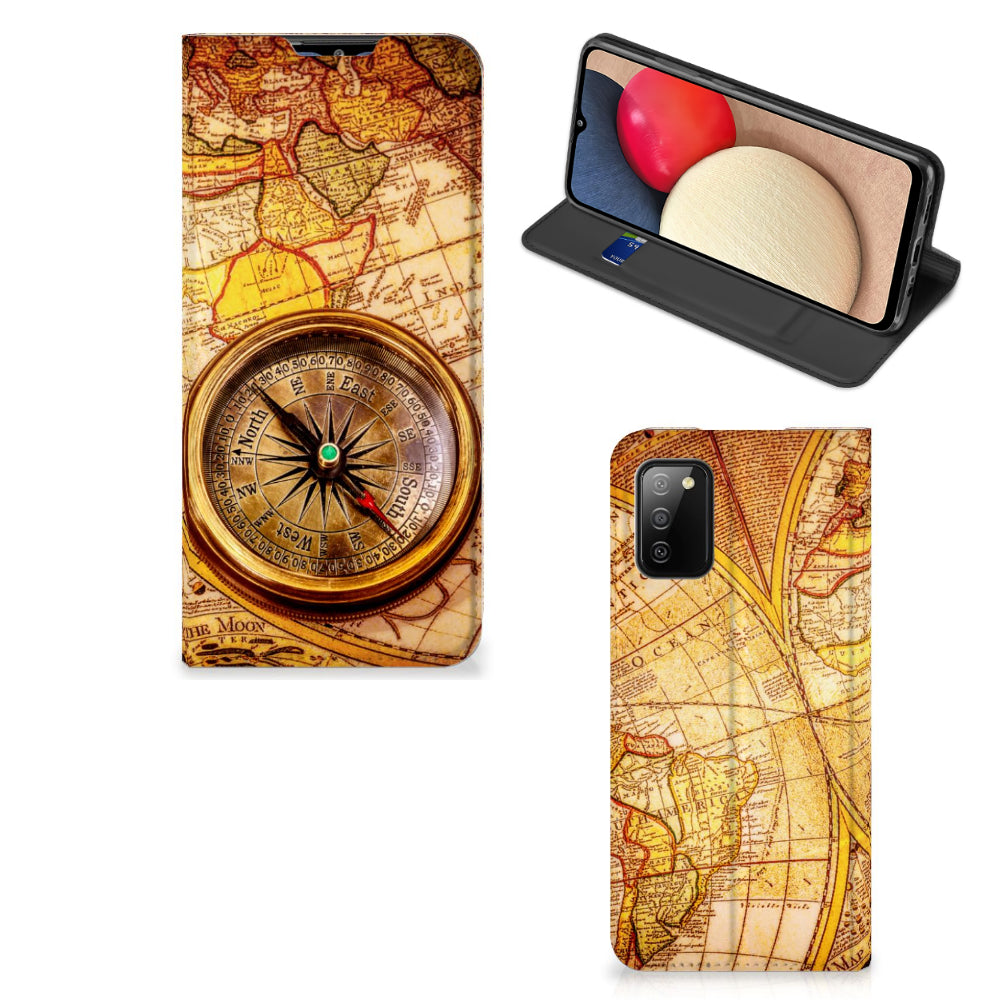 Samsung Galaxy M02s | A02s Book Cover Kompas