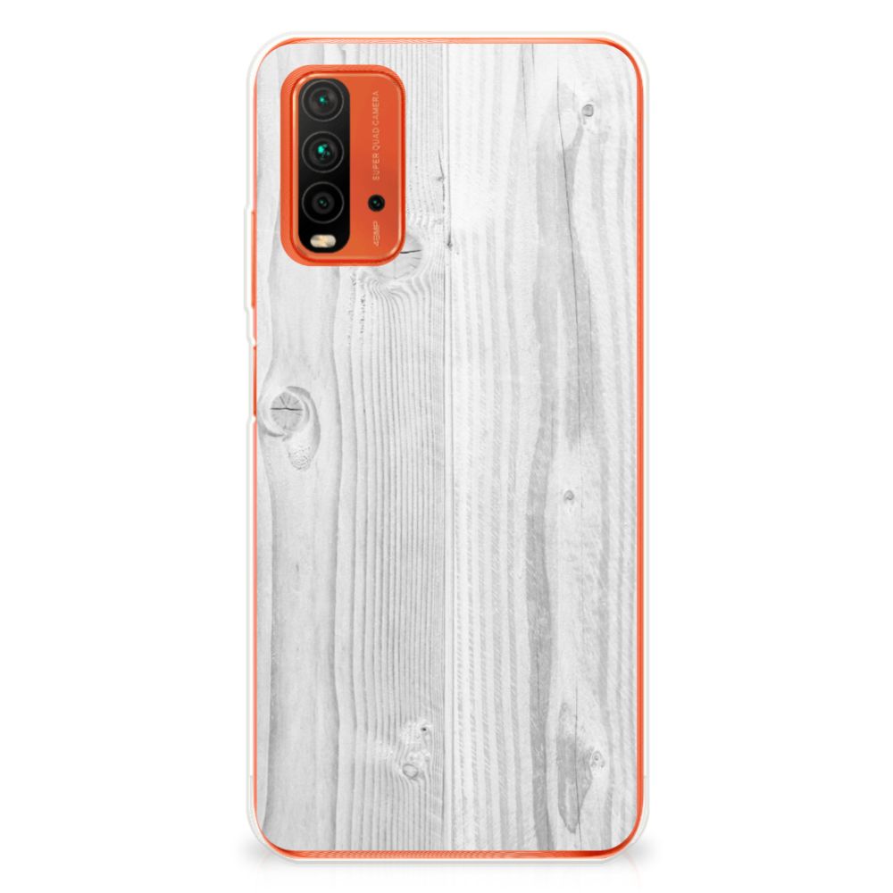 Xiaomi Poco M3 Bumper Hoesje White Wood B2C Telecom