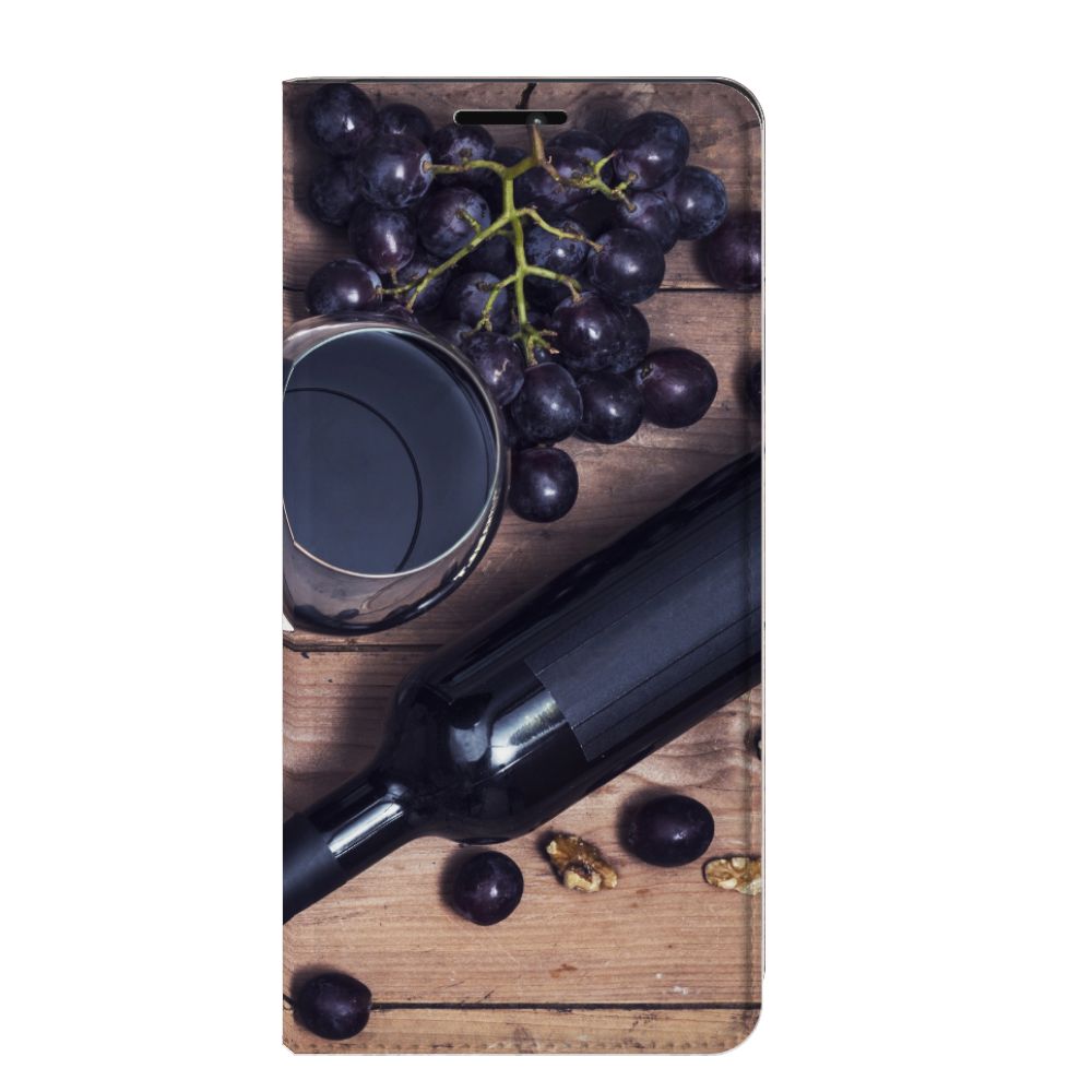 Motorola Edge 20 Pro Flip Style Cover Wijn - B2C Telecom