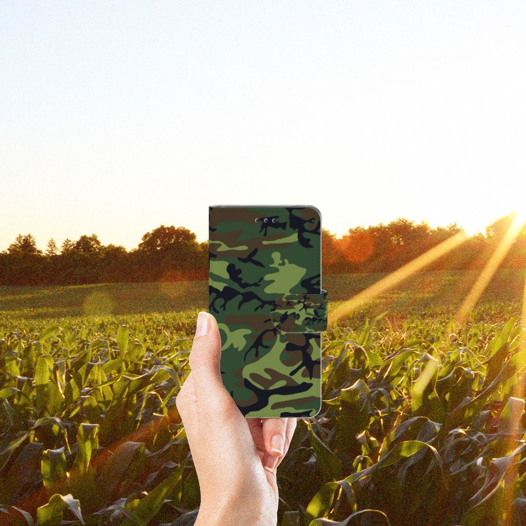 Nokia 7 Telefoon Hoesje Army Dark