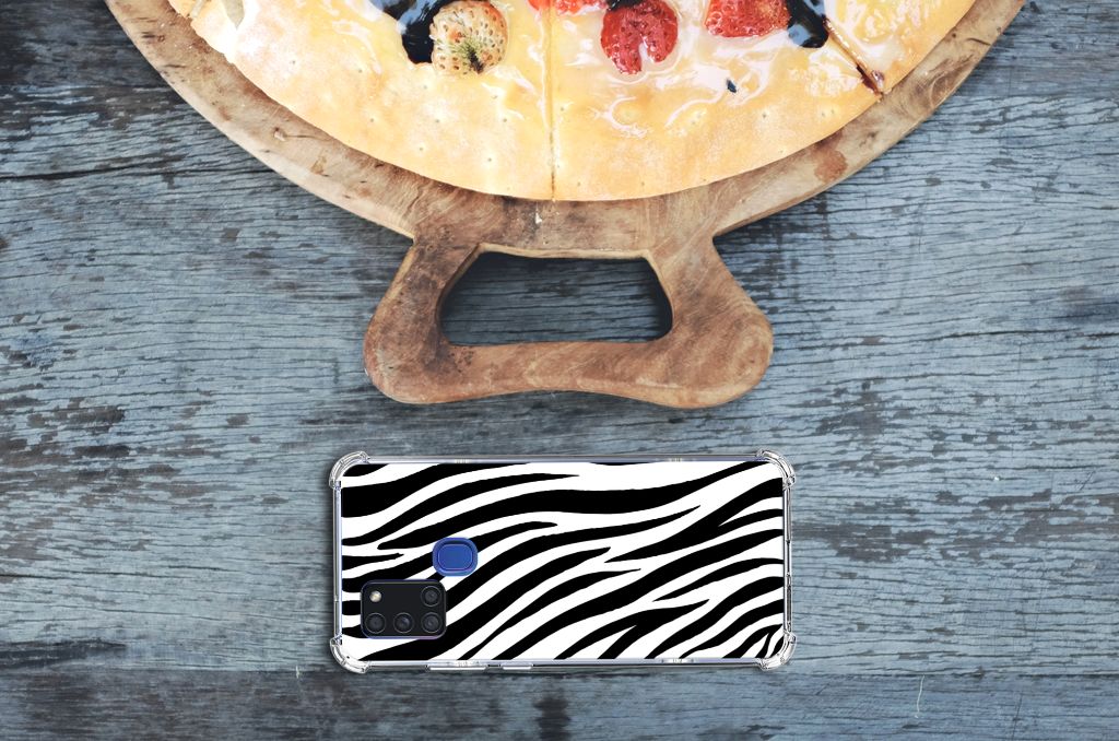 Samsung Galaxy A21s Case Anti-shock Zebra B2C Telecom
