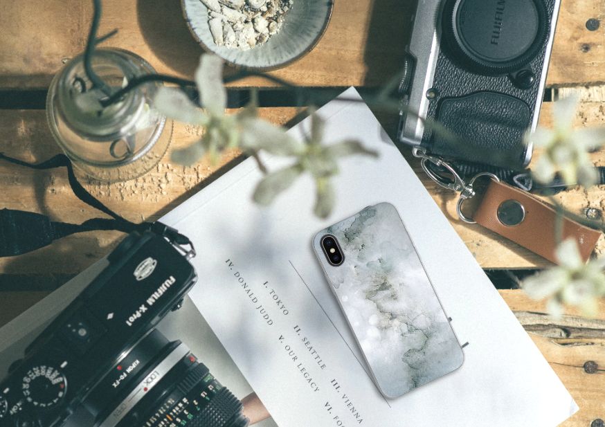 Hoesje maken Apple iPhone X | Xs Painting Grey