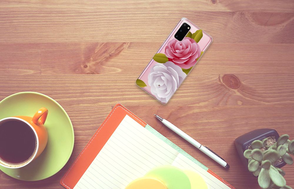Samsung Galaxy S20 TPU Case Roses B2C Telecom