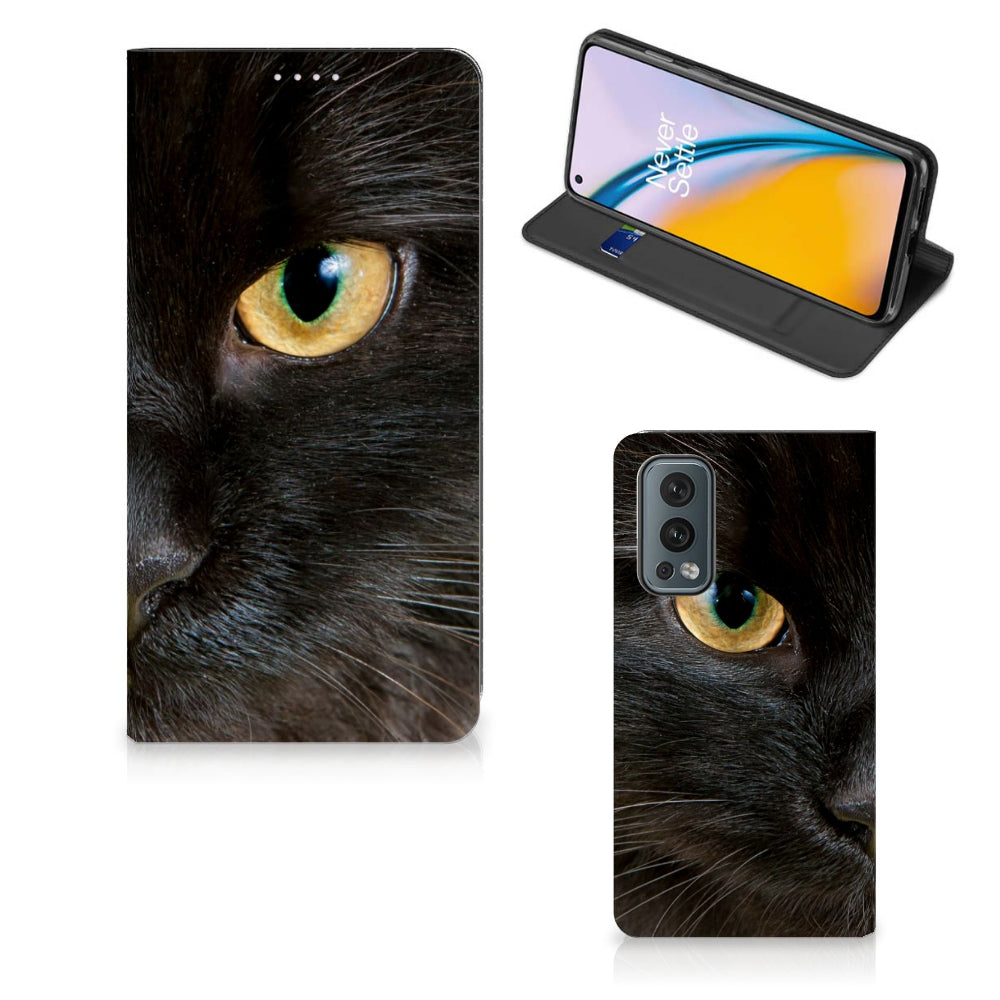 OnePlus Nord 2 5G Hoesje maken Zwarte Kat