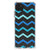 Samsung Galaxy A22 5G Doorzichtige Silicone Hoesje Zigzag Blauw B2C Telecom