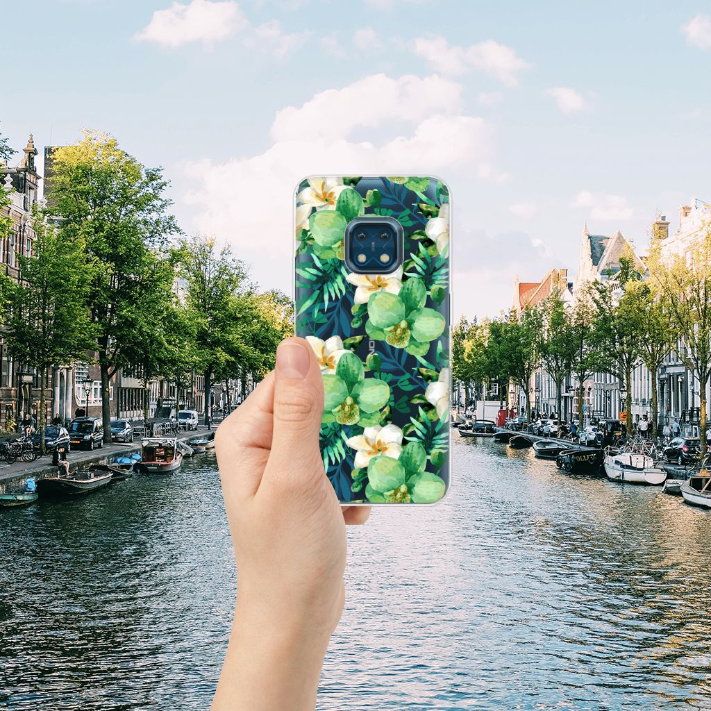 Nokia XR20 TPU Case Orchidee Groen B2C Telecom