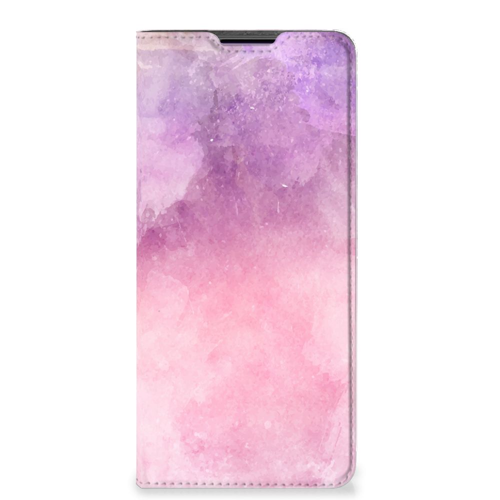Bookcase Motorola Edge 30 Pro Pink Purple Paint - B2C Telecom