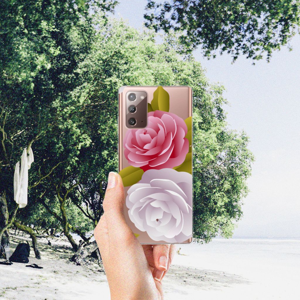 Samsung Note 20 TPU Case Roses B2C Telecom