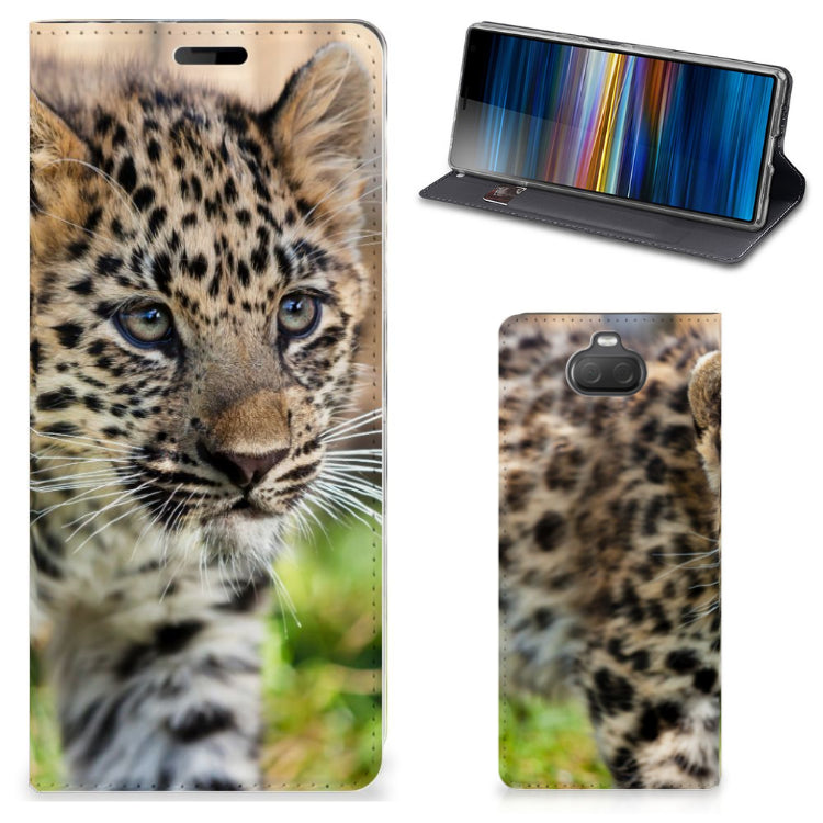 Sony Xperia 10 Hoesje maken Baby Luipaard