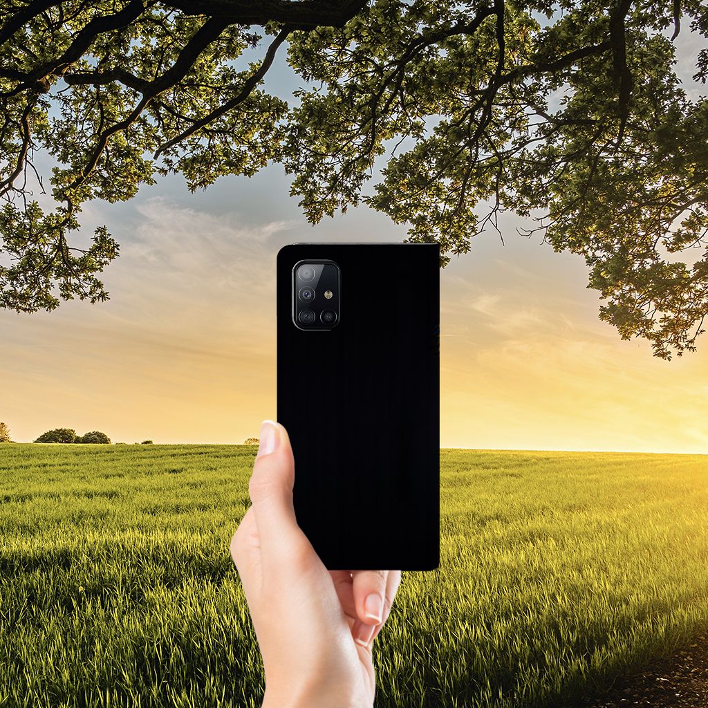 Samsung Galaxy A71 Hoesje maken Papegaai - B2C Telecom
