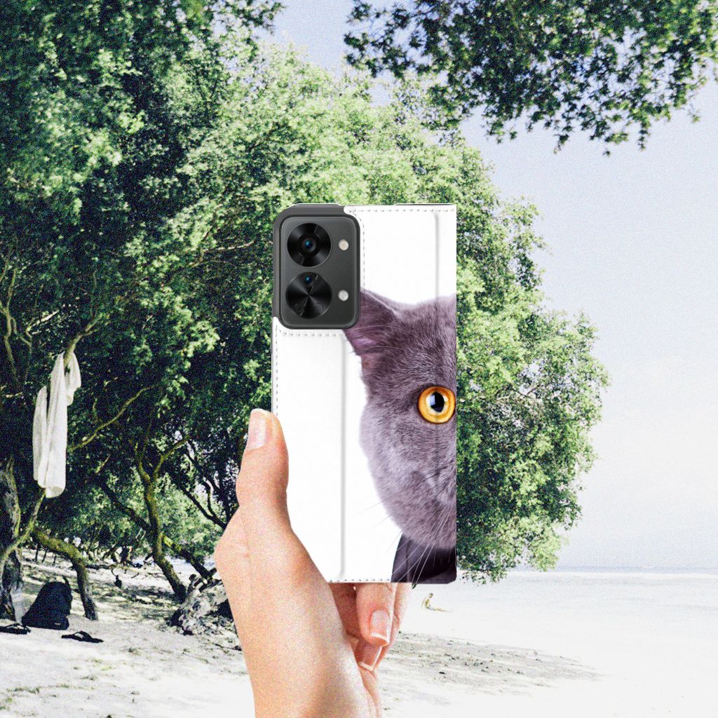 OnePlus Nord 2T Hoesje maken Kat - B2C Telecom
