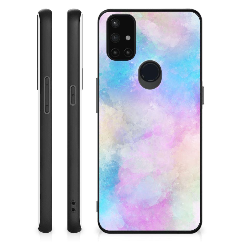 Kleurrijke Telefoonhoesje OnePlus Nord N10 5G Watercolor Light B2C Telecom