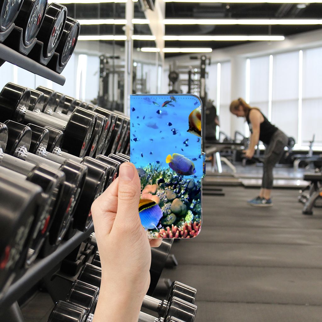 Samsung Galaxy S23 Plus Telefoonhoesje met Pasjes Vissen