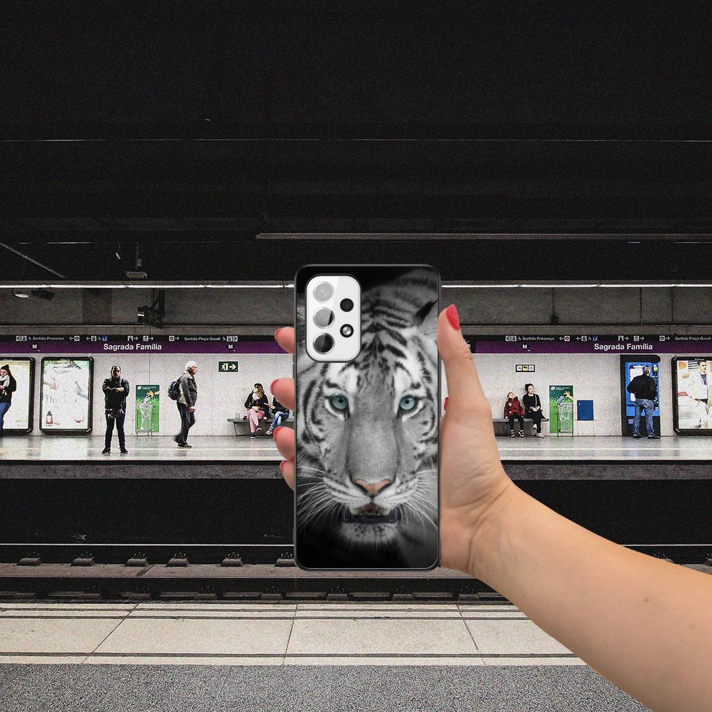 Samsung Galaxy A53 Dierenprint Telefoonhoesje Tijger B2C Telecom