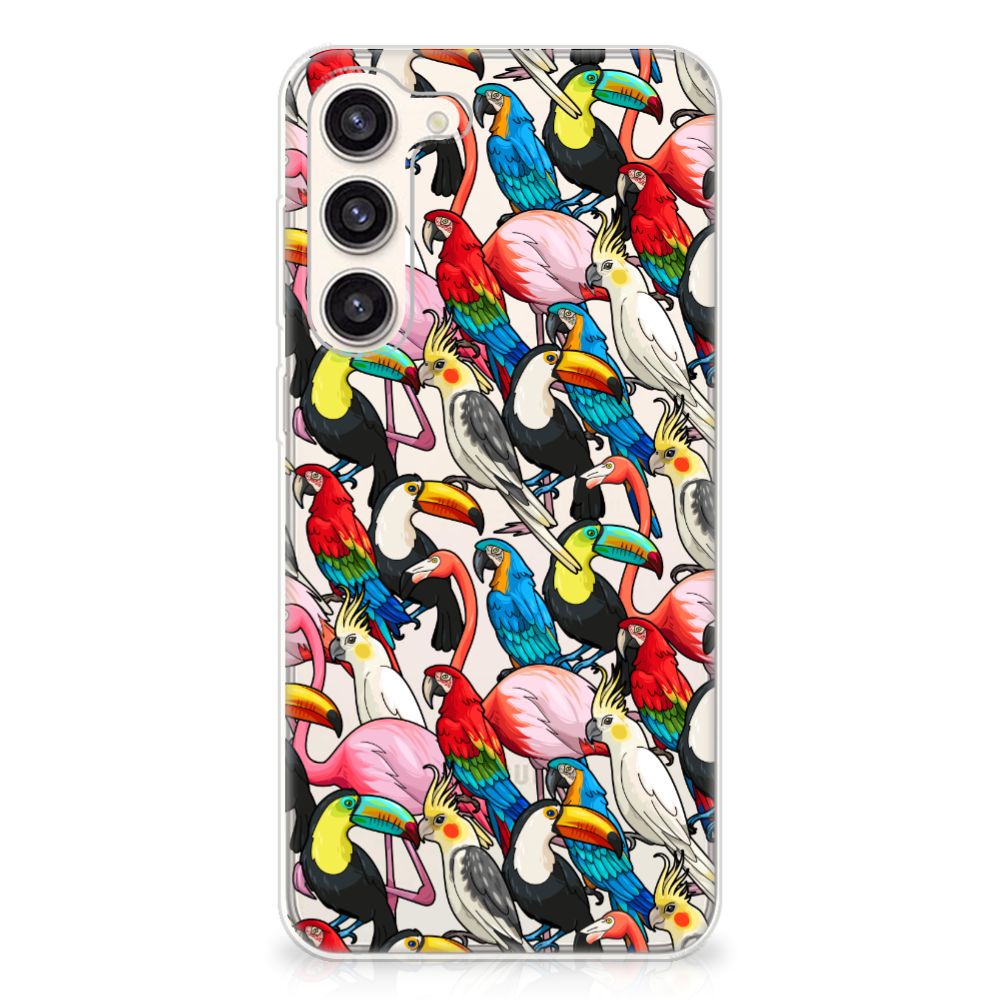 Samsung Galaxy S23 Plus TPU Hoesje Birds B2C Telecom