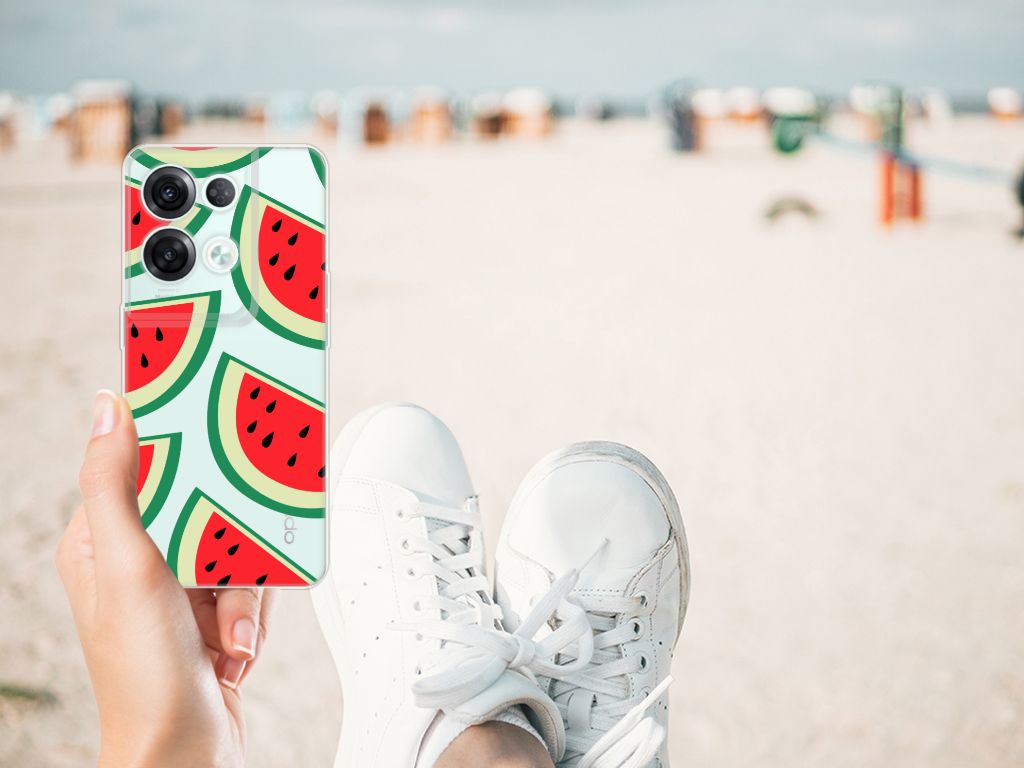 OPPO Reno8 Pro Siliconen Case Watermelons B2C Telecom