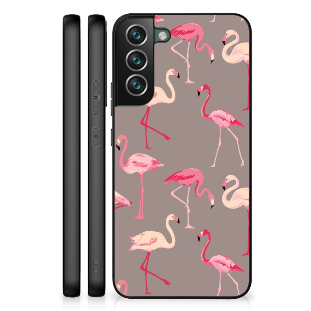 Samsung Galaxy S22 Plus Dierenprint Telefoonhoesje Flamingo B2C Telecom