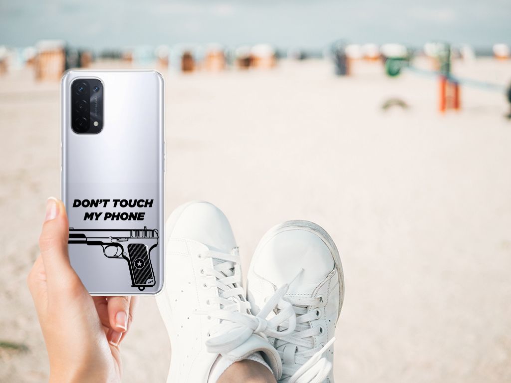 OPPO A93 5G Silicone-hoesje Pistol DTMP B2C Telecom