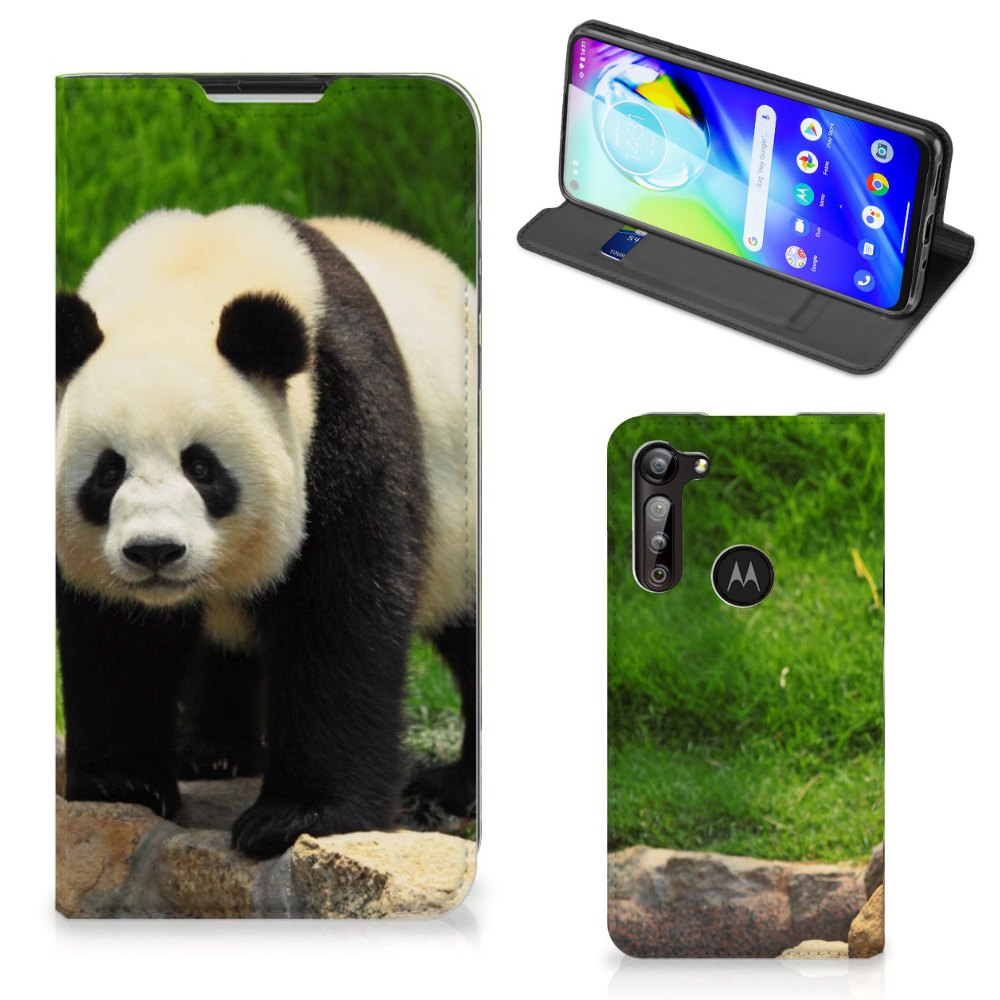 Motorola Moto G8 Power Hoesje maken Panda - B2C Telecom