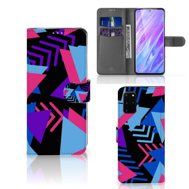 Samsung Galaxy S20 Plus Book Case Funky Triangle