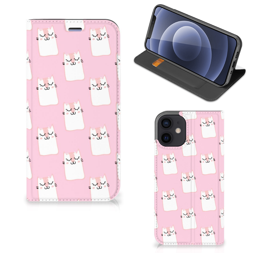 iPhone 12 Mini Hoesje maken Sleeping Cats - B2C Telecom