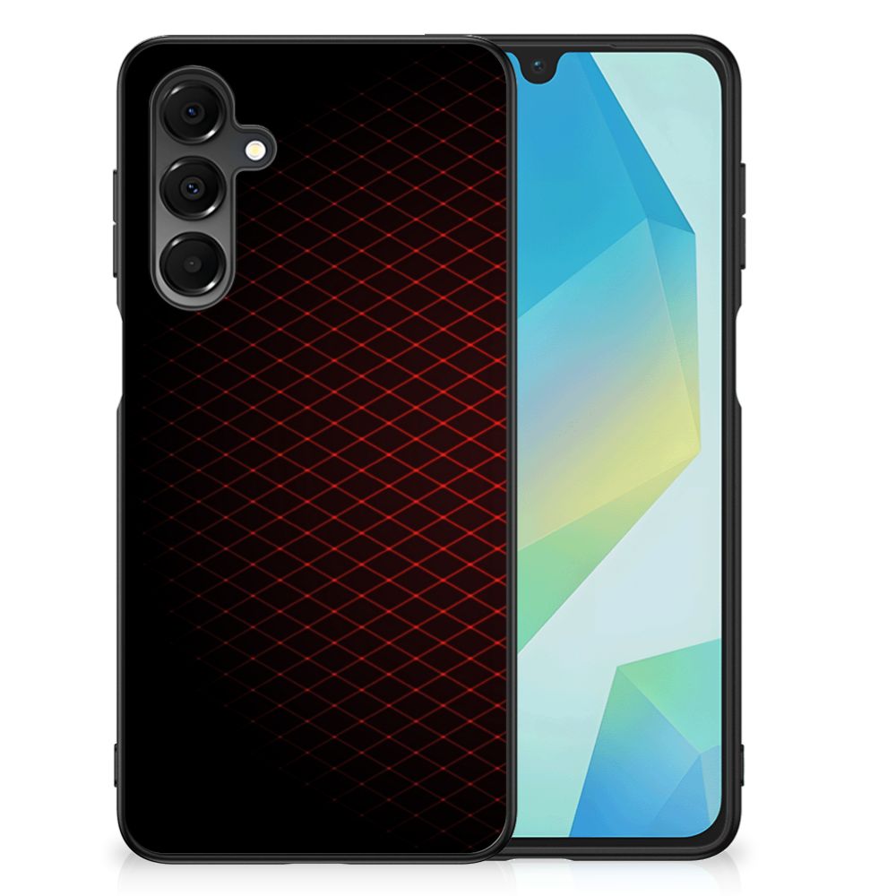 Samsung Galaxy A16 5G/4G Back Case Geruit Rood