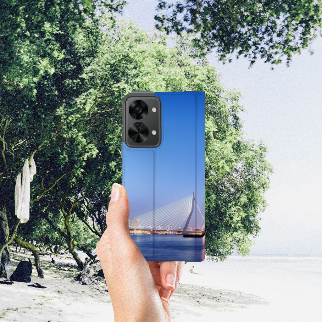 OnePlus Nord 2T Book Cover Rotterdam - B2C Telecom