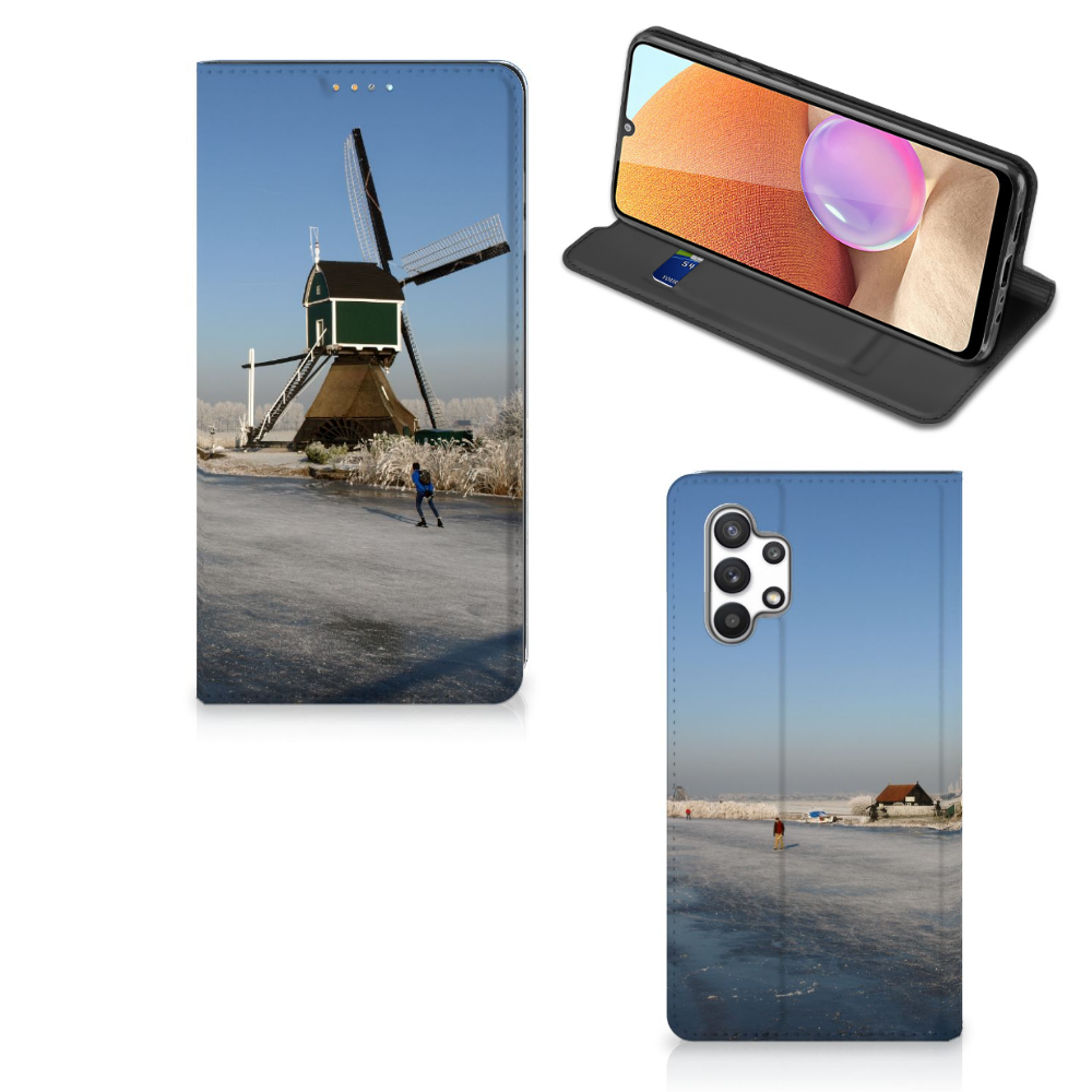 Samsung Galaxy A32 4G | A32 5G Enterprise Editie Book Cover Schaatsers - B2C Telecom